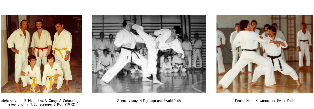 Karate damals