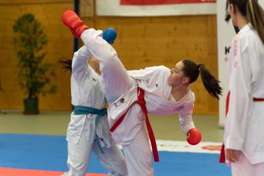 Kumite, Denisa Kanuric von Karate Wels
