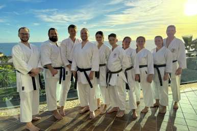 Karateka auf Gran Canaria